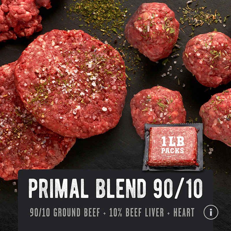 Grass-fed Beef Primal Blend 90/10